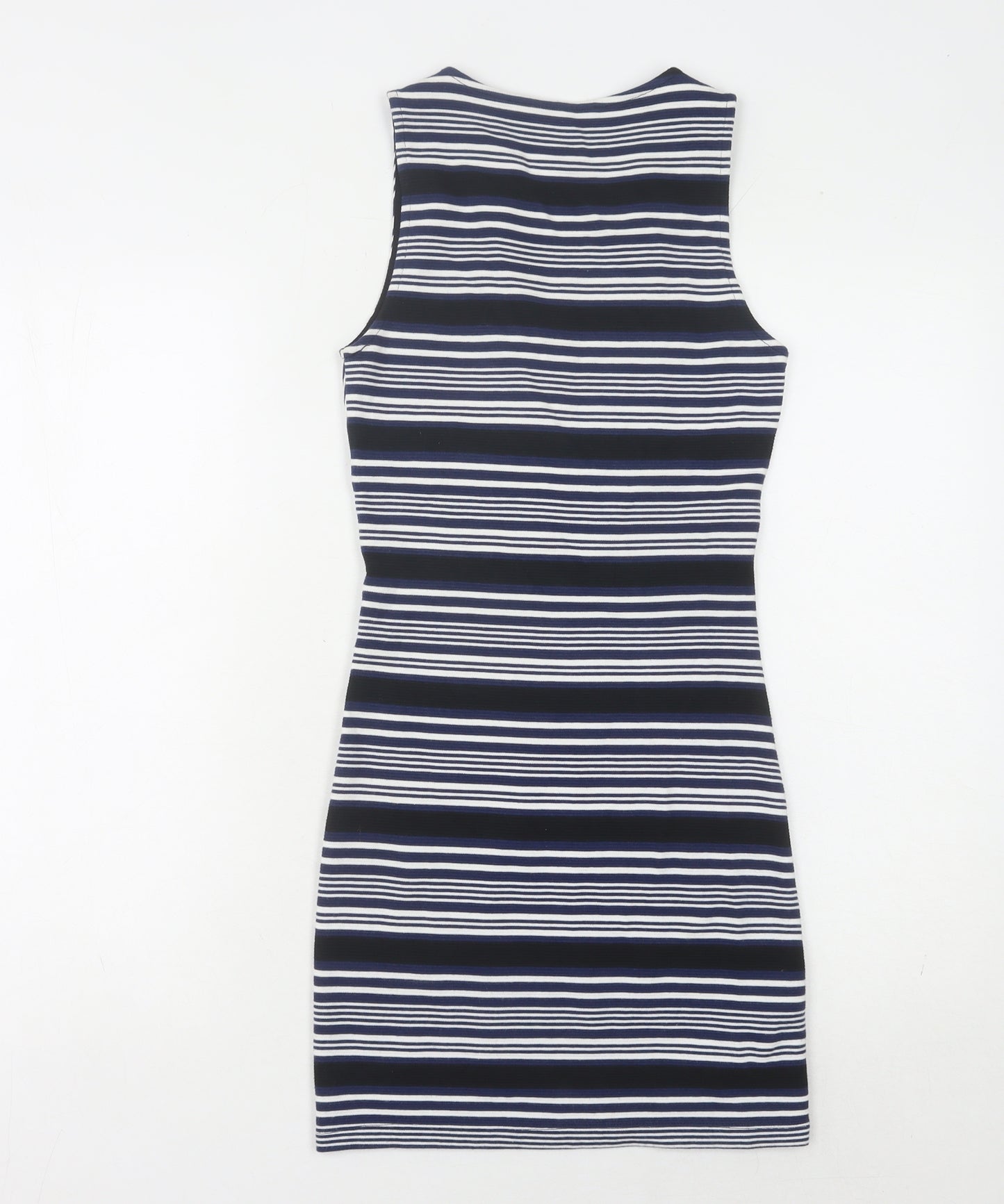 MNG Women's Multicoloured Striped Bodycon Dress XS