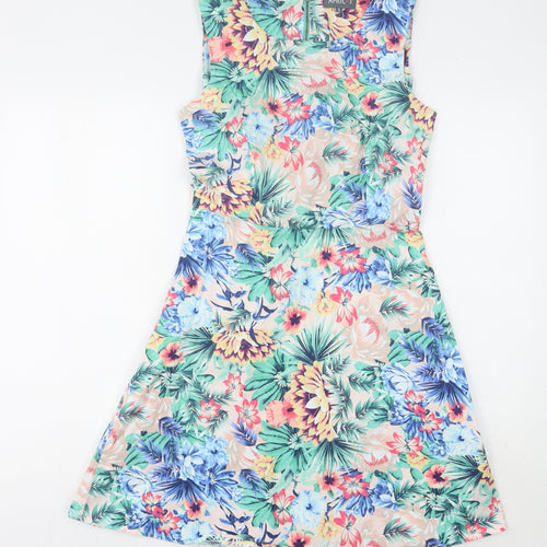 Apricot Women's Multicoloured A-Line Dress S