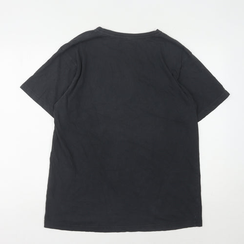 Kiwi Planet Black XL Men’s New Zealand Graphic T-Shirt
