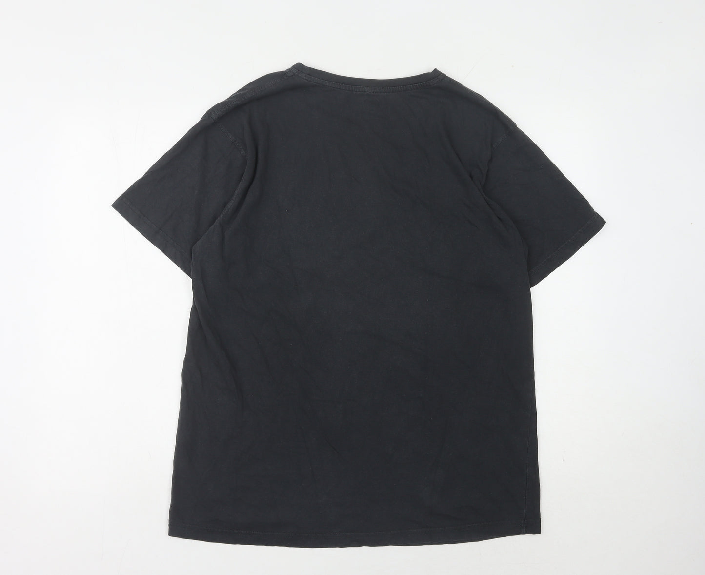 Kiwi Planet Black XL Men’s New Zealand Graphic T-Shirt