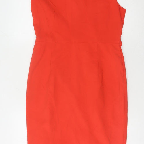 Next Women's Red Sheath Dress Size 12