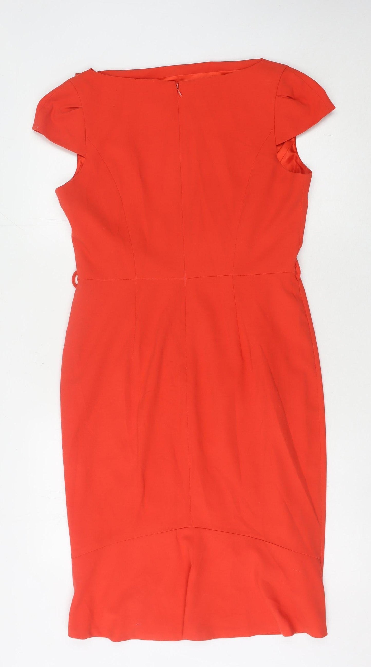 Next Women's Red Sheath Dress Size 12