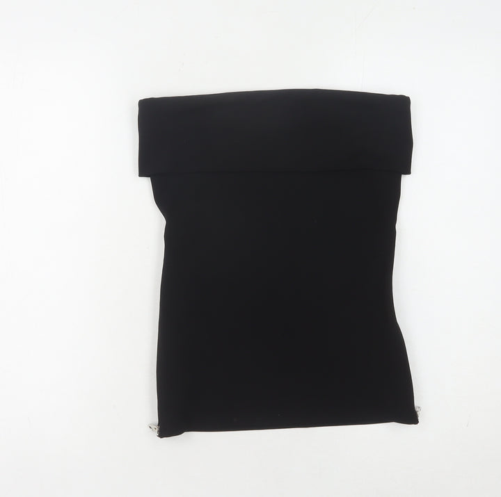 Zara Women's Black Sleeveless Blouse UK 10