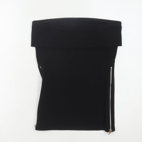 Zara Women's Black Sleeveless Blouse UK 10