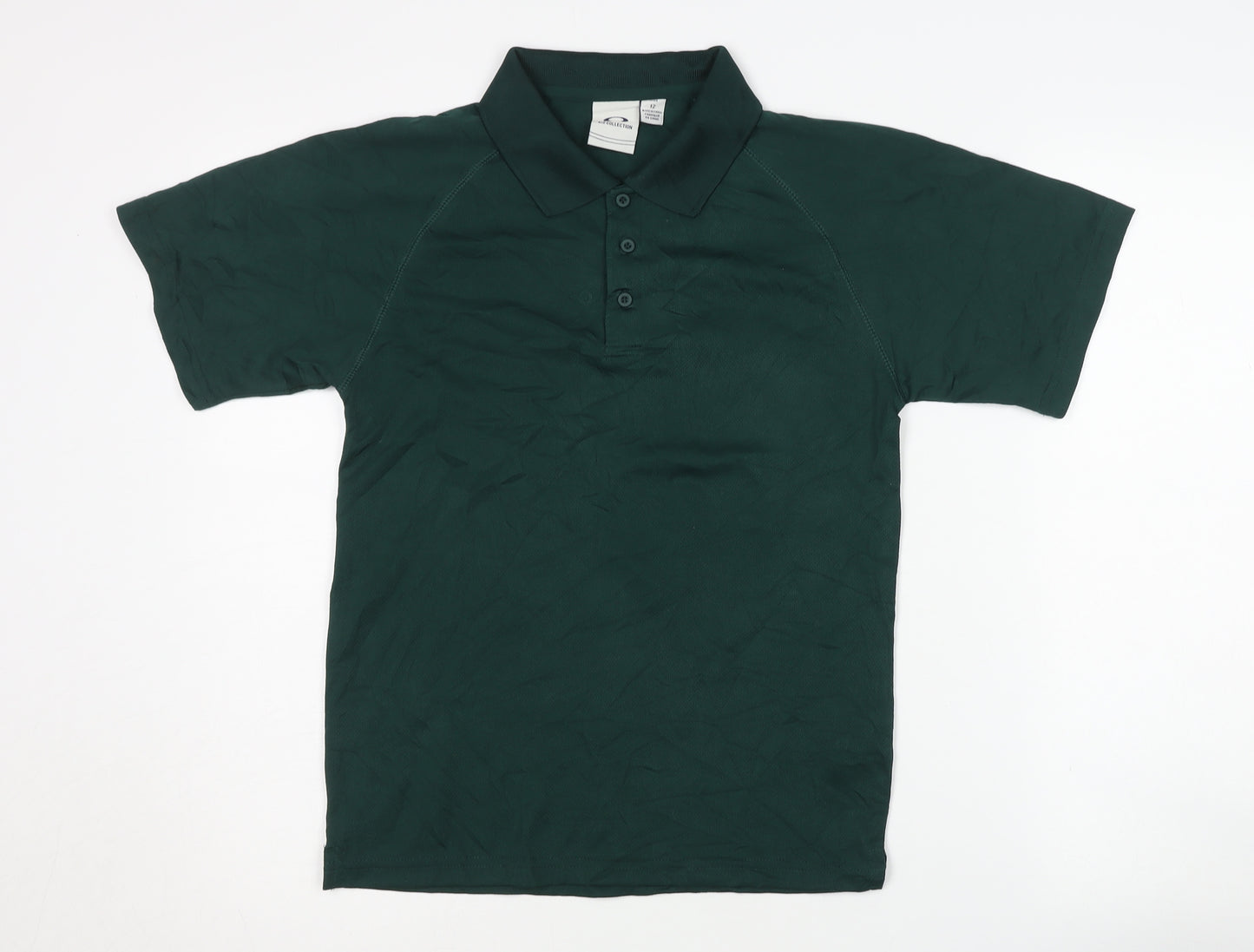 Biz Collection Boys Green Polo Shirt Size 12