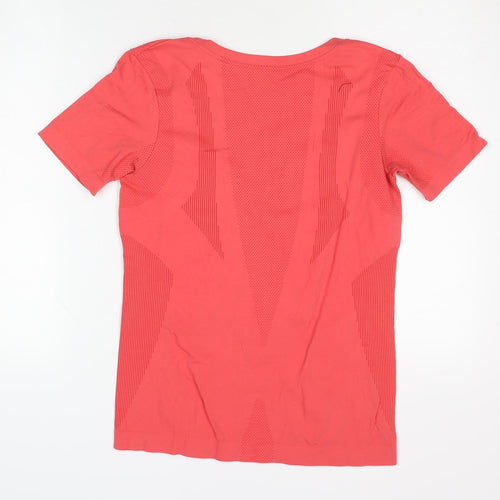 Sport Tech Women's Red T-Shirt M Scoop Neck