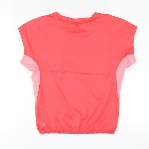 Puma Womens Red Activewear Top Size 10