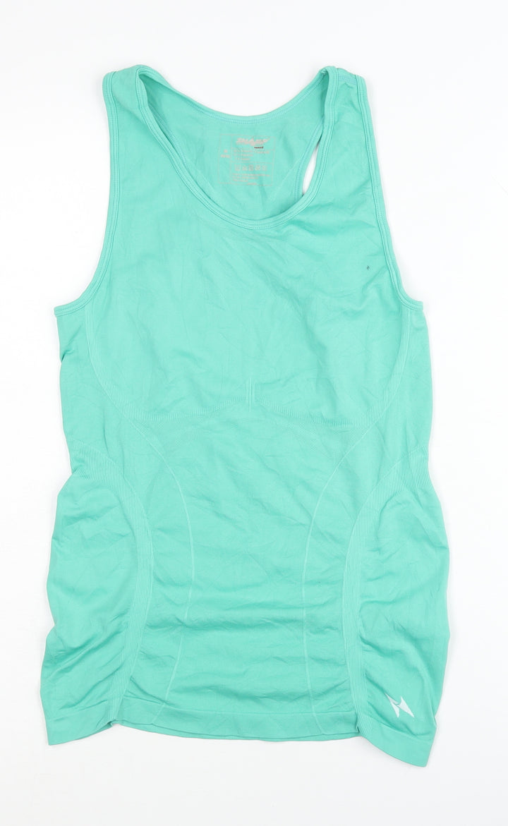 Shamp Women's Green Tank Top M - Gym & Training