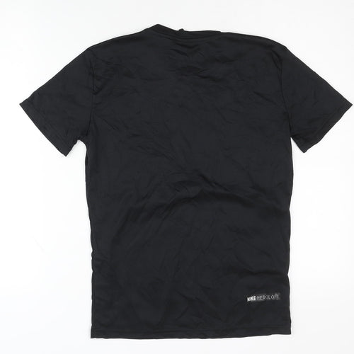 Nike Women's Black XS Athletic Fit T-Shirt