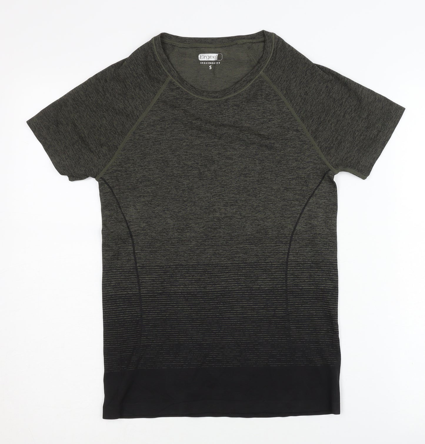 Ergee Women's Green Athletic T-Shirt, Size S