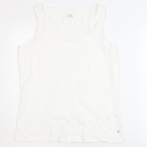 Tchibo Women's White Tank Top L