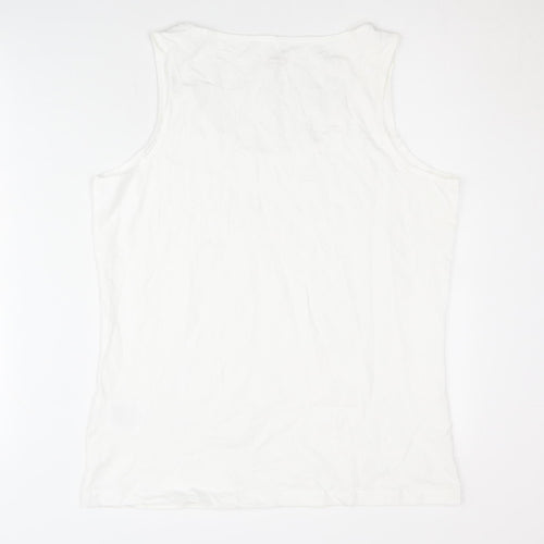 Tchibo Women's White Tank Top L
