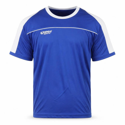 Rhinos Sports Men's Blue T-Shirt, Size L, Pullover, Logo