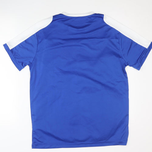 Rhinos Sports Men's Blue T-Shirt, Size L, Pullover, Logo