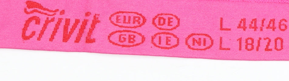 Crivit Women's Pink Gym T-Shirt, Size L