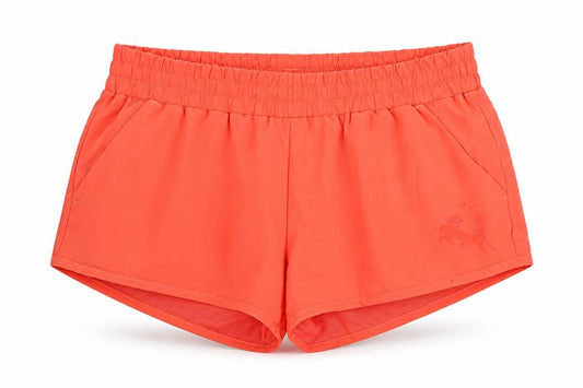 Puma Women's Orange Athletic Shorts Size 10