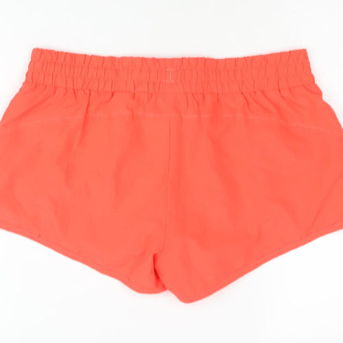 Puma Women's Orange Athletic Shorts Size 10