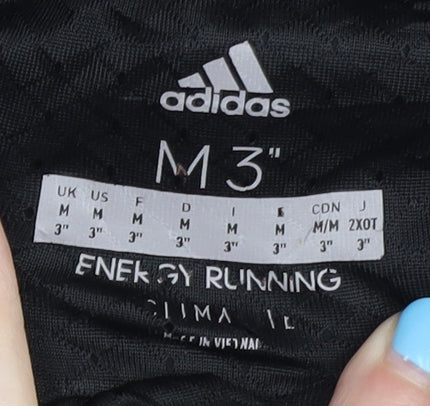 Adidas Women's Black Athletic Running Shorts M