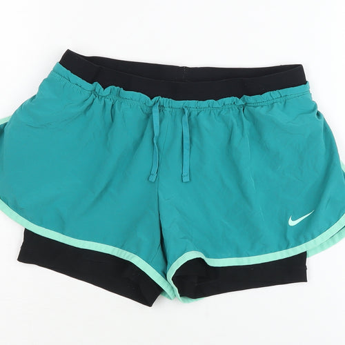 Nike Women’s Green Athletic Shorts Size S