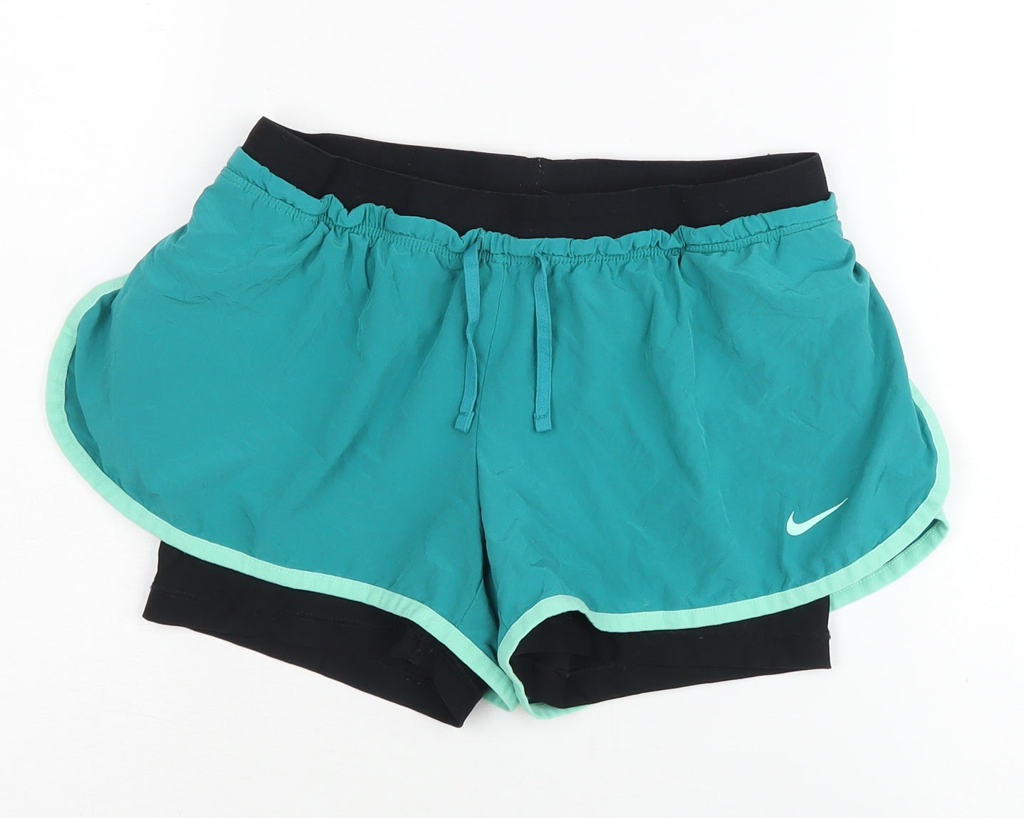 Nike Women’s Green Athletic Shorts Size S