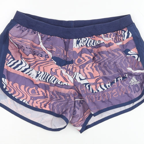 Adidas Women's Multicoloured Running Shorts M