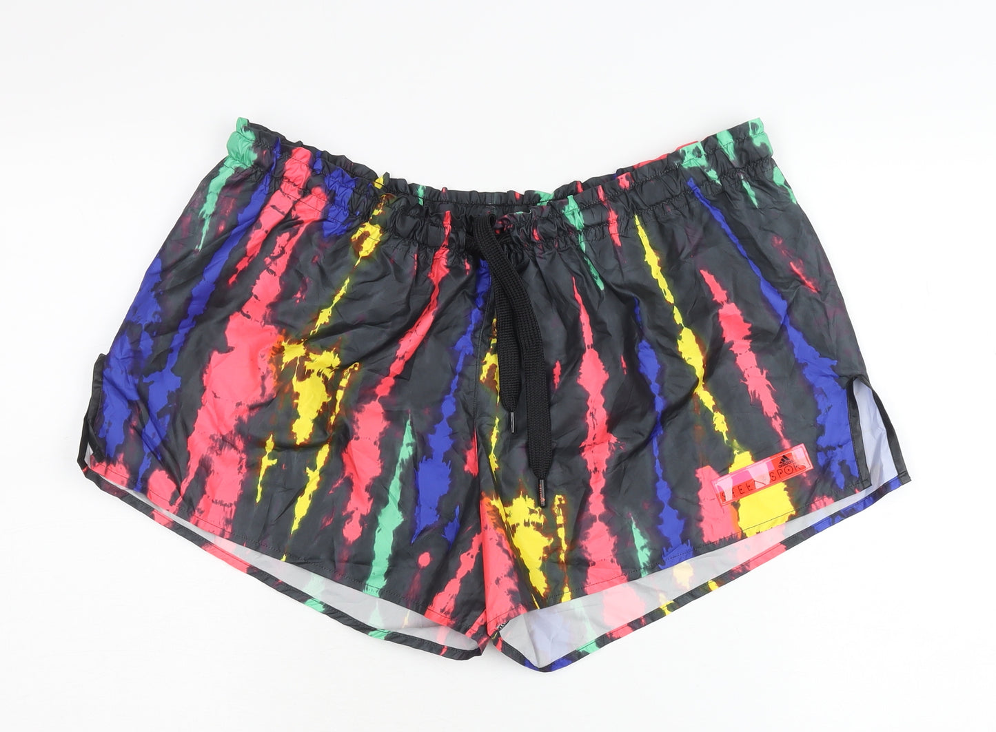 Adidas Women Multicoloured Athletic Shorts L