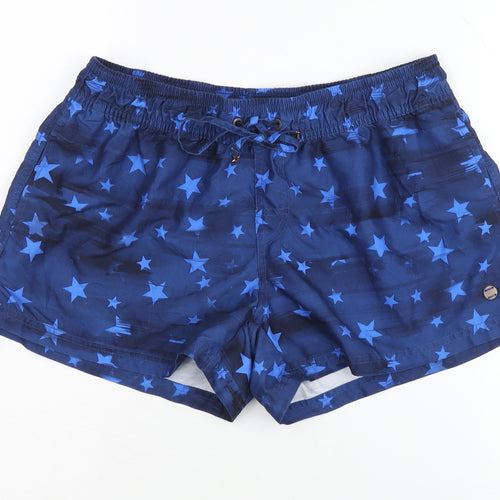 Esprit Women's Blue Star Board Shorts XL