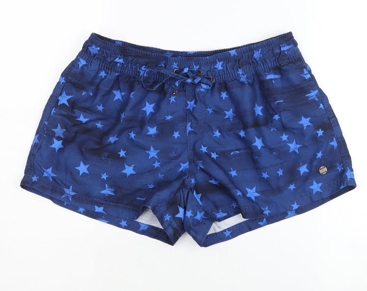Esprit Women's Blue Star Board Shorts XL