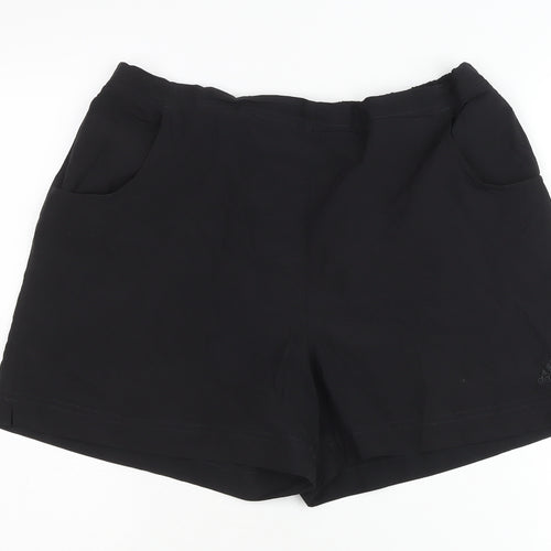 Adidas Women's Black Athletic Shorts L