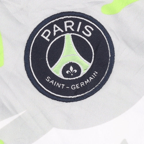 Nike PSG Away Shirt Childrens White Number 30 Short Sleeves