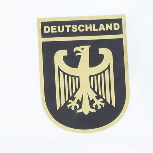 Puma Men's White Deutschland Football Shirt - Size L
