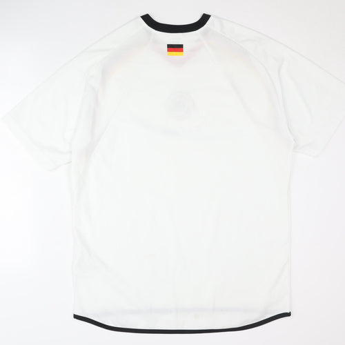 DFB Adult White Large Home Shirt Short Sleeves