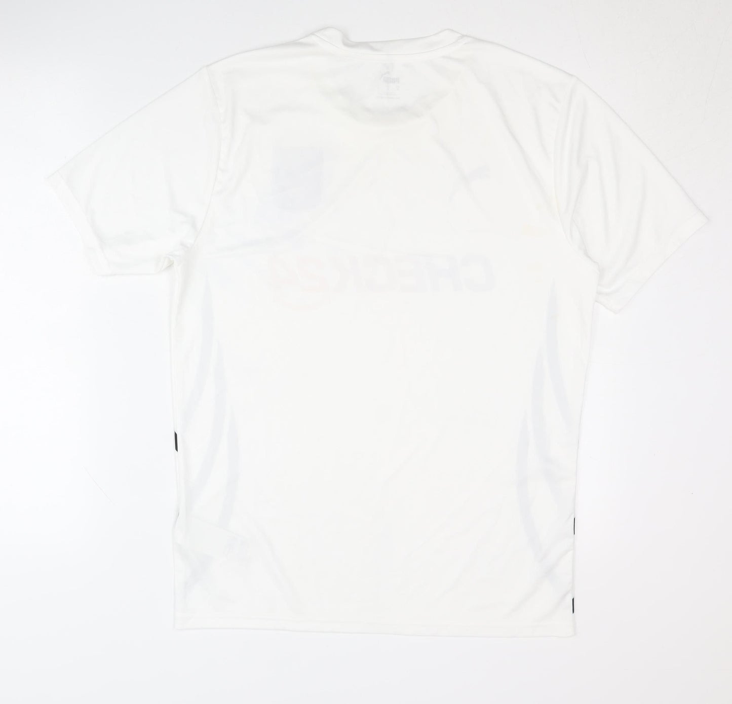 Puma Adult White Football Shirt Medium - Excellent Condition