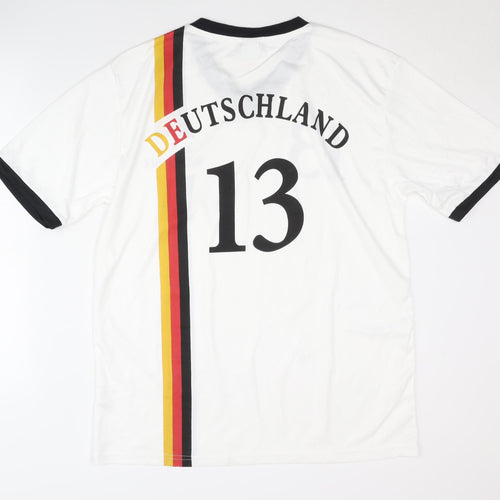 Kulmbacher Men's White Football Shirt L/XL Size 13