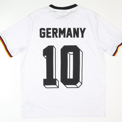 FSBN Team Germany Home Football Shirt XL White - Adults