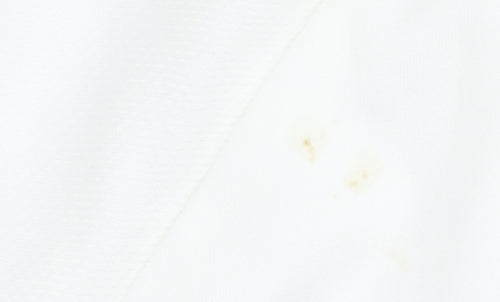 DFB Adult Medium White Short Sleeve Home Football Shirt