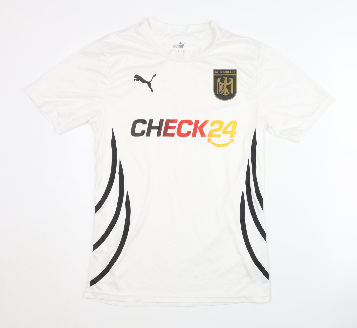 Puma Adult Germany Away Football Shirt - White, S