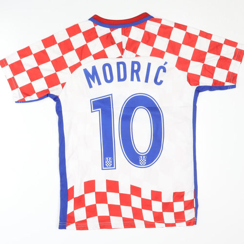 Croatia Home Football Shirt XS Red Checkered Adult
