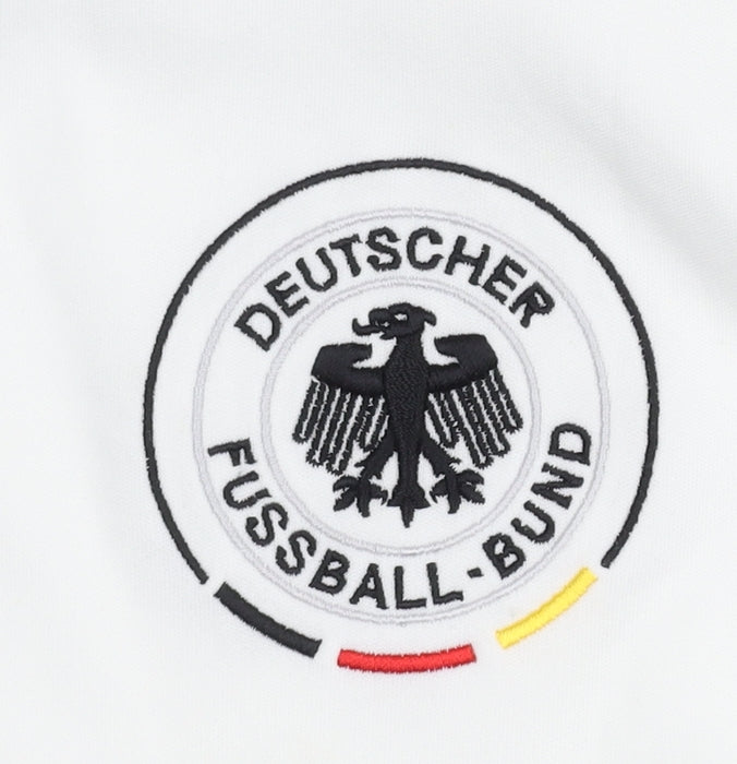 DFB Adults White Home Football Shirt L