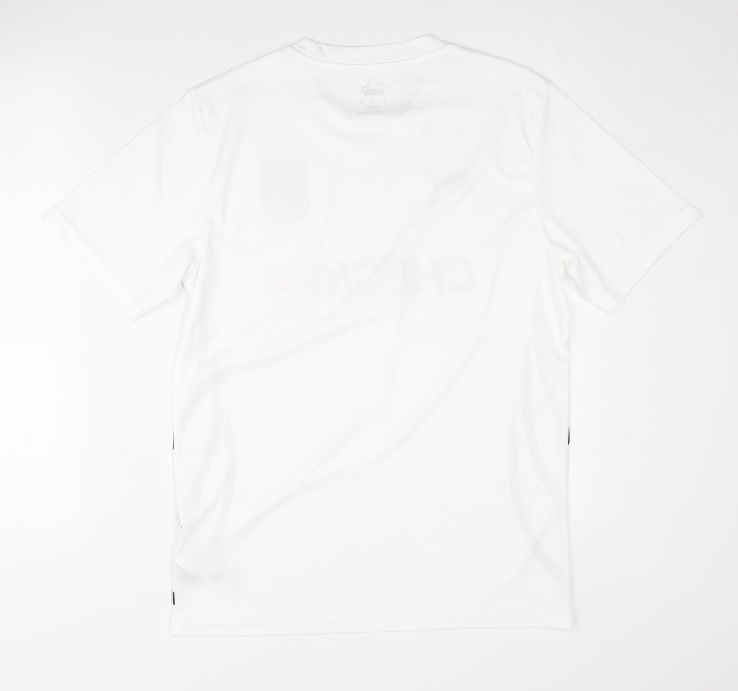 Puma Adult Medium White Football Shirt Excellent Condition