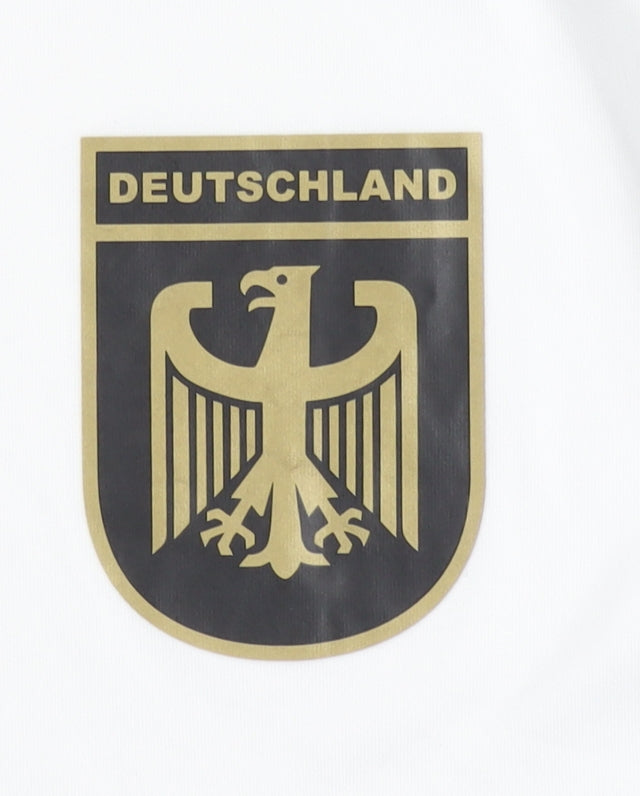 Puma Adult Medium White Football Shirt Excellent Condition