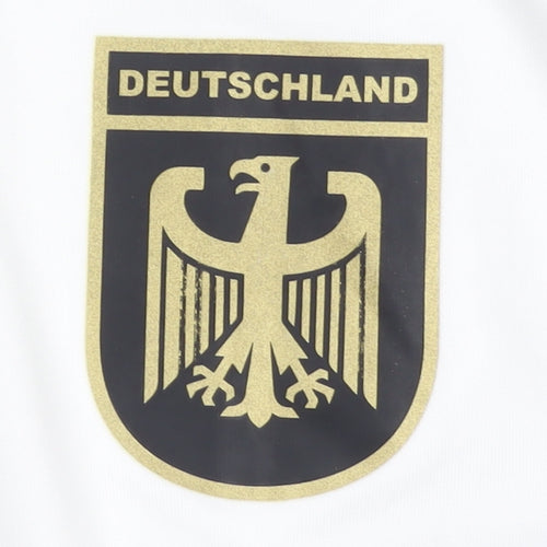 Puma Adult White Training Shirt M - Deutschland Crest