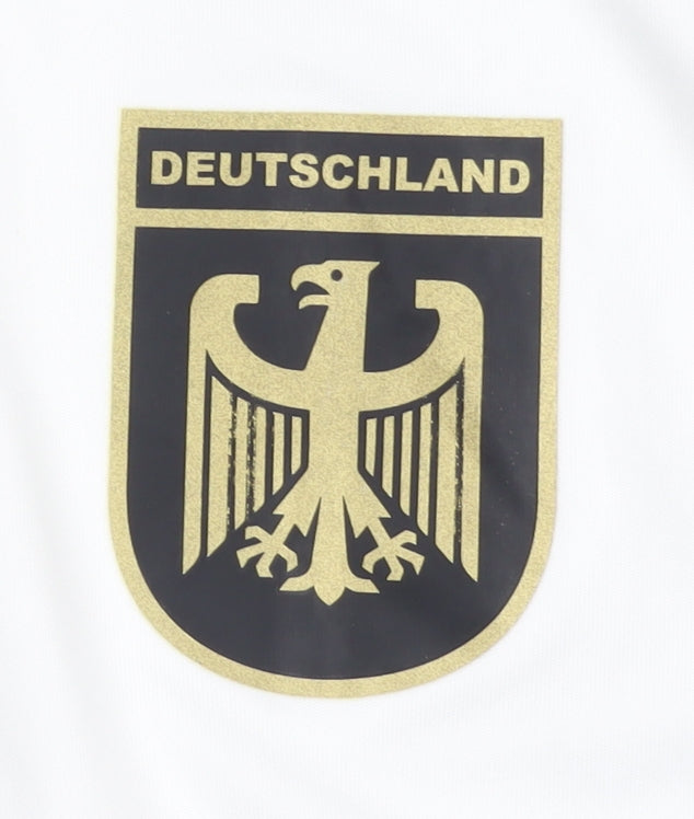 Puma Adult White Training Shirt M - Deutschland Crest