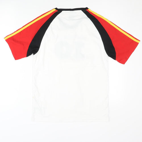 Germany Home Shirt 10 White Short Sleeves Kids 14-15 Years