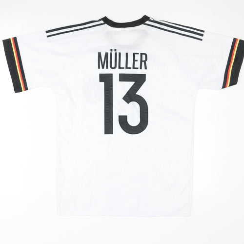 Children's Germany Home Shirt 11-12 Years White Müller 13