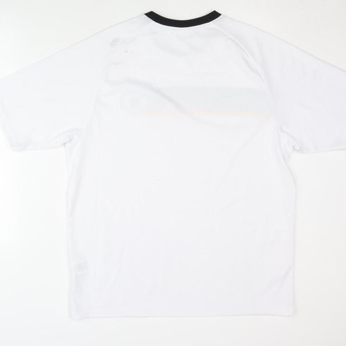 DFB Germany Home Shirt White L Adult Short Sleeves Football