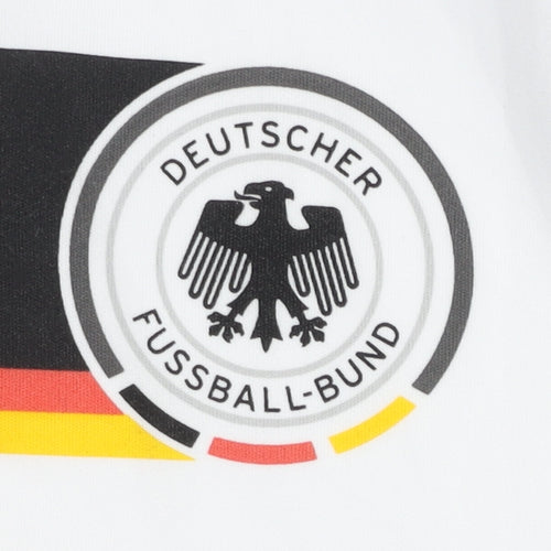 DFB Germany Home Shirt White L Adult Short Sleeves Football