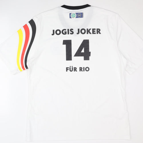 Classic Germany Home Football Shirt White XL