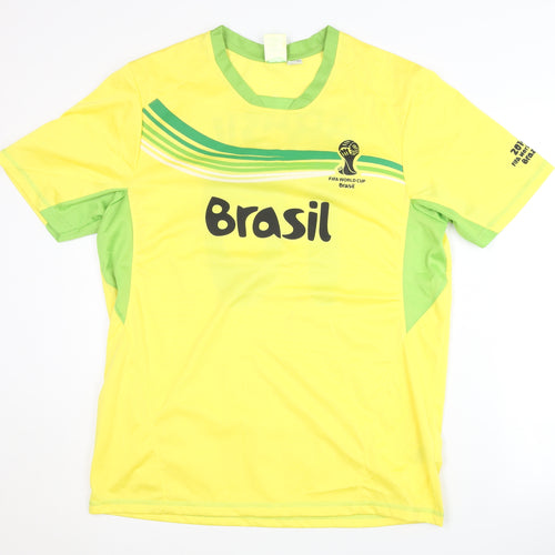 Brazil FIFA World Cup 2014 Medium Yellow Home Shirt