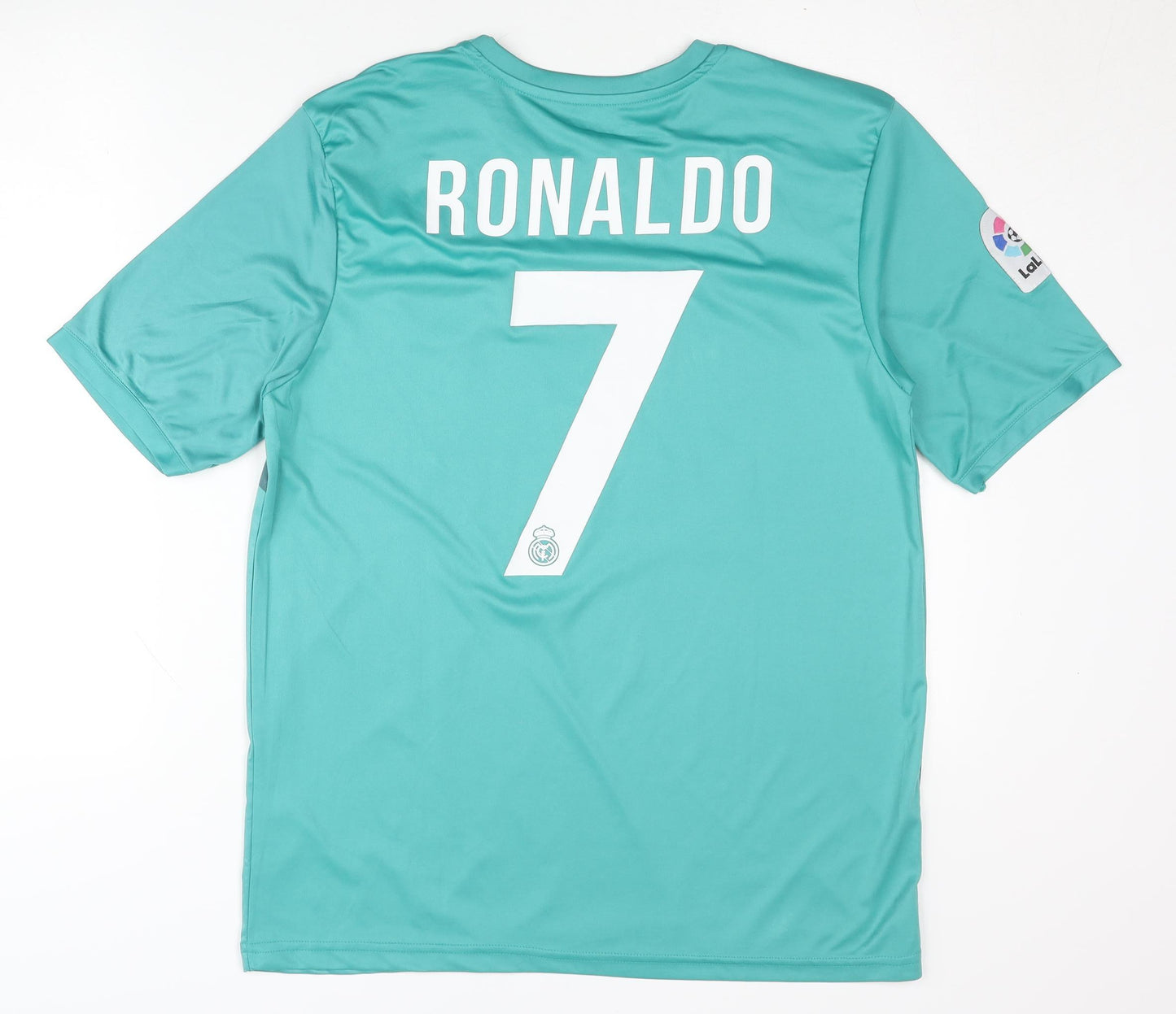 Adidas Adults Green Ronaldo 7 Away Shirt M
